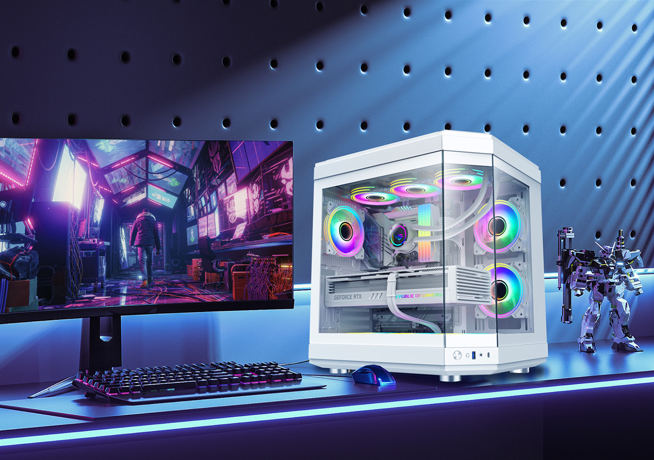 GAMEMAX HYPE Premium ATX Mid-Tower PC case